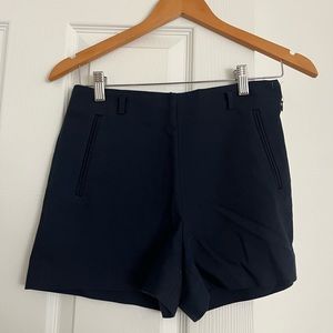 Navy blue zara shorts